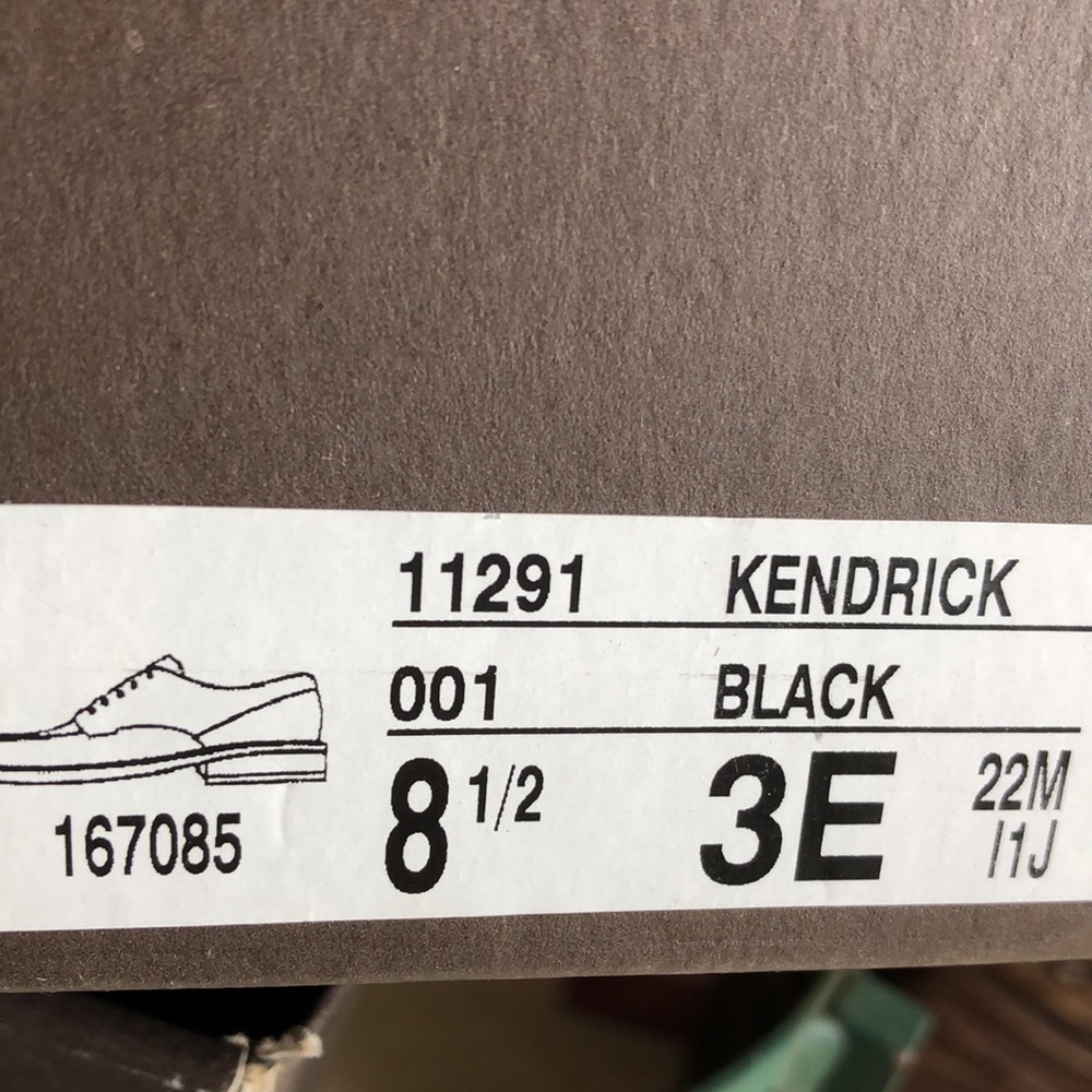 Men’s Florsheim black shoes SZ 8.5 - Picture 4 of 4